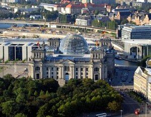 Deutscher Bundestag im Reichstag; wikimedia commons